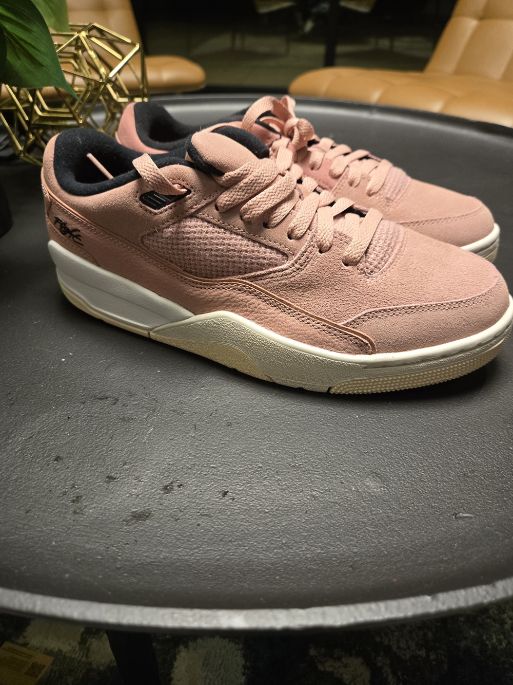 Jordan Fligt Court Rust Pin Mens Size 8/lWomens 9 NEW - Picture 2 of 10